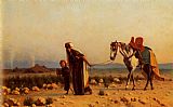 Gustave Clarence Rodolphe Boulanger Canvas Paintings - The Return